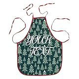 Weihnachts Kochschürze personalisiert mit Foto und Text – Schürze personalisiert mit Bild und Spruch – Weihnachtsschürze mit Namen – Geschenke mit Logo – Weihnachtsgeschenke – Weihnachtsbaum