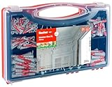 fischer Meister-Box XL Altbau, 280-teiliges Dübel- Schraubenset, 6-10 mm Durchmesser, 30-80 mm Länge, für Heimwerker und Profis, Universaldübel DuoPower, optimal für Wände und Untergründe im Altbau