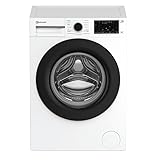 Bauknecht B W 8A10 BS Waschmaschine Frontlader/ 8kg/Steam Therapy/Adaptive Wash/ColdWash/Steam Technologie/HomeWhiz, White