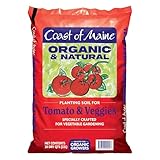 Coast of Maine Tomaten und Gemüse (20 qt) Bio- und natürliche Pflanzerde, hergestellt für Gemüsegärten und Bio-Züchter