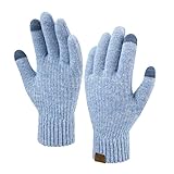 Bequemer Laden Damen Winter Warm Touchscreen Handschuhe Thermal Winterhandschuhe Gestrickte Handschuhe Strickhandschuhe mit Elastisch Manschette, Bau