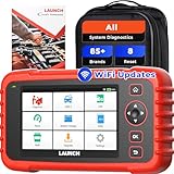 LAUNCH CRP129X Plus OBD2 Diagnosegerät, Diagnosescanner mit Allen System, 8 Dienste, Einspritzer-Codierung/Öl/Drossel/SAS/Bremse/BMS/TPMS-zurücksetzen, Auto VIN, Kostenlose lebenslange Updates