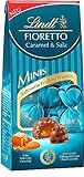 Lindt Schokolade FIORETTO Minis Beutel Caramel & Salz | 115 g Beutel | Kleine Pralinen mit Caramel & Salz Füllung umhüllt von Vollmilchschokolade | Schokoladen Geschenk | Pralinengeschenk