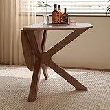 Klappbarer Esstisch, runder Holz-Tisch, platzsparendes Design, einfacher Aufbau, ideal für kleine Esszimmer (100 cm)