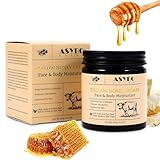 ASYBO Rinderfett Honig Creme 120 g, Rinderfett Creme für Gesicht & Körper, Natürlicher Honig & Aloe Vera Feuchtigkeitspflege für die Haut, Tiefen hydratisierend & pflegend, Körpercreme