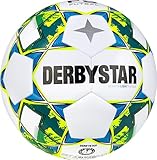 Derbystar Stratos Fußballbälle Weiss/Gelb/Blau 4