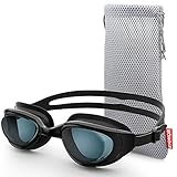 ZIONOR Optische Schwimmbrille, G7 Auslaufsicher & Anti-Beschlag Profi Korrekturglas Schwimmbrillen mit Sehstärke/Dioptrien, 100% UV-Schutz für Herren Damen Outdoor-Schwimmer (Dioptrien -2,0 bis -7,0)