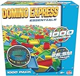 Domino Express 1000 Steine, Konstruktionsspielzeug ab 6 Jahren, Domino Spiel mit 10000 Dominosteine für Kinder
