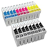 ESMONLINE 20 Set Multipack kompatible Druckerpatronen als Ersatz für Epson T1285 für Epson Stylus Office BX-305 S-22 SX-125 SX-130 SX-230 SX-235 SX-420 SX-425 SX-430 SX-435 SX-438 SX-440 SX-445