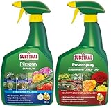 1L Substral®Rosenspray Schädlingsfrei Careo Eco + 800ml Substral Pilzspray Saprol N