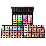 120 Colors Studio Lidschatten Palette Makeup Palette, Perfekt Untereinander Kombinierbare Farbnuancen, Matt, Leuchtende und Schimmernde Texturen, Für Verführerische Augen