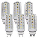 NCC-Licht 6 x LED Leuchtmittel Röhre T30 Corn 4W GU10 450lm warmweiß 3000K