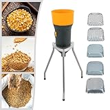 YNAADYH 220V Elektrische Getreidemühle, getreidequetsche Schrotmühle Zerkleinerer 25L Eimer 1KW Haferflocken Mühleschrotmühle Flockenquetsche Getreidequetsche Haferflocken Mühle