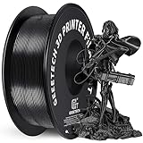 GEEETECH Filament PLA 1.75mm, 3D Drucker PLA Filament 1kg Spool, Schwarz