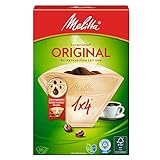 Melitta Filtertüten 1x4 naturbraun Aroma (80 Stück)