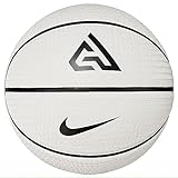 Nike Unisex – Erwachsene Playground 8P 2.0 G Antetokounmpo deflated Basketball, Pale Ivory/Black/Black/Black, 7