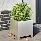 HOMEELIKE Pflanzk¨¹Bel 30x30x30 cm Edelstahl