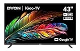 DYON iGoo-TV 43U 108cm (43 Zoll) Google TV (4K UHD, HD Triple Tuner, Prime Video, Netflix, Google Play Store für DAZN, Disney+, Apple TV+, Paramount+, waipu.tv UVM., Google Assistant) [Mod. 2023]