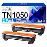 LxTek TN1050 Tonerkartusche Kompatibel für Brother TN-1050 TN1050 für DCP-1510 DCP-1610W DCP-1612W DCP-1512 MFC-1910W MFC-1810 HL-1110 HL-1212W HL-1210W HL-1112 (Schwarz, 2er-Pack)