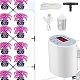 Automatisches Bewässerungssystem, automatisches Bewässerungssystem für den Innenbereich – Bewässerungsgerät für Wohnung mit Timer für Garten, Hof, Balkon, Terrasse