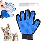 KARELLS Fellpflege Handschuh Katze Hund, Handschuh für Haustiere, Katzenhandschuh Fellpflege, Fellpflege Handschuh Katze, Katzenhandschuhe, Pflegehandschuh für Haustiere, Waschhandschuh für Katzen