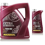 5 Liter Original MANNOL Extra Getriebeoel 75W-90 API GL 4/GL LS