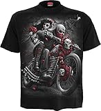 Spiral - Poison Heart - T-Shirt Weiß, Dotd Biker, L