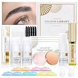 Wimpernlifting Lash Lifting Kit, DONG RHYME Wimpern Lifting Kit Lash Perming Professionell Wimpernverlängerung Wimpernkranz Dauerwelle DIY Lange andauernd