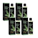 QPJUVC Bio-Rosmarin-Haarwuchs-Shampoo mit Biotin und hydrolysiertem Keratin – Volumenshampoo für dünner werdendes Haar und Haarausfall, repariert trockenes und geschädigtes Haar (4)