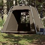 Faltbares Angelzelt mit UV-Schutz, wasserdichtem Polyester-Material, Quick-Setup-System, Rei?verschlusseingang, Kabeldurchlass und Tragetasche f¨¹r komfortablen Angelschutz