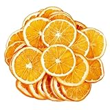 56 Stück Getrocknete Orangenscheiben, Orangenscheiben Getrocknet Deko,Natur Dekoration Fruchtscheiben Weihnachtsdekoration Adventsdekoration,Getrocknete Orangen für Weihnachtskranz, Blumendekoration
