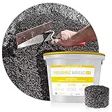 Kaltasphalt EASYPHALT BASIC, Körnung 0-5 mm, 25 kg im wiederverschließbaren Eimer, Reparaturasphalt von Schicker Mineral