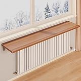 WXXZCE Radiator Shelf, Abnehmbares Lagerregal, Heizkörperverkleidung, für Zuhause und Büro(110x20cm/43x8in)