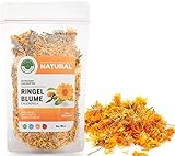 Natural Welt Ringelblumenblüten getrocknet 180g I lose und ganz Ringelblumentee I Geschenke für Frauen I hochwertige Calendula Kräutertee I ohne Zusatzstoffe