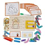 Limtula Geometrisches Puzzle Stecktafel Spielzeug 3D Puzzle Frühes Lernspielzeug Farbpaarungspuzzle Kindergartenkinder Lernspielzeug Lernwerkzeug Für Schule Und Kindergarten