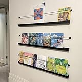 Zeitschriftenhalter, 3-stöckig, platzsparend, für Büro, Empfang und Zuhause, stilvoller Dokumentenständer