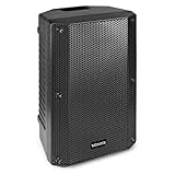 Vonyx VSA10P Passiver Lautsprecher 500W - PA Lautsprecher Passiv, Zweiweg DJ Box mit Griffen – Ideal für DJs und Musiker, Hervorragende Klangqualität, Stativkompatibel