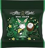 NESTLÉ AFTER EIGHT Mini Eggs, kleine einzeln verpackte Ostereier aus dunkler Schokolade mit Minzfüllung, 1er Pack (1 x 90g)
