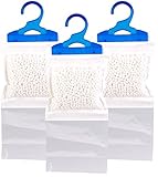 Sichler Haushaltsgeräte Luftentfeuchter Autos: 3er-Set XL-Kleiderschrank-Entfeuchter zum Aufhängen, je bis zu 450 ml (Schimmelstop-Entfeuchter, Mini-Raum, Kleiderbügel)