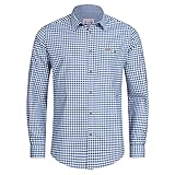Stockerpoint Trachtenhemd OC-Martl | kariert | Comfort Fit XL Blau