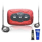 Wasserdichtes 8 GB SYRYN Swimbuds Flip Bundle zum Schwimmen mit Musik | Ziehen Sie MP3, AAC, M4a, FLAC per Drag & Drop über PC oder Mac (kein Apple Music, Spotify oder andere Streaming-Dienste)