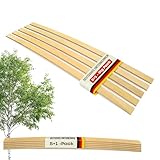 Coemo Federholzleisten Ersatzleisten für Lattenrost im Set 5 STK. + 1 Extraleiste, Größe:890 x 35 x 8