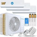 Danyon Multisplit Klimaanlage 3 Innengeräte - 27000 BTU - 7,9 kW - Inverter Klimagerät mit Heizfunktion, WiFi und Smart-Home - sehr leise & energiesparend, Splitgerät vorgefüllt