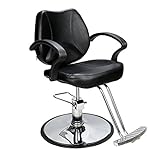 Barberpub Friseurstuhl Friseursessel, Stahl, One Size