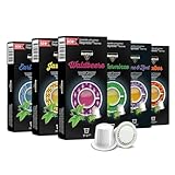 PROBIERSET 2 Teekapseln - NUR FÜR NESPRESSO®* Maschinen KOMPATIBEL - Kapseln 100% industriell kompostierbar - Frische, aromatische Blätter - 60 Kapse