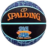 Spalding Space Jam Tune Court Ball 84596Z, Unisex basketballs, Black, 5 EU, 84596Z_5, Schwarz