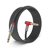 ANYPLUS AUX Kabel, 6.5ft Instrument Kabel Amp Kabel 1/4 Zoll zu 1/4 Zoll Audio Kabel, Fischdraht geflochtene TRS Kabel für E-Gitarre Kabel, Bass, Tastatur, Mixer, Verstärker, Equalizer, Lautsprecher