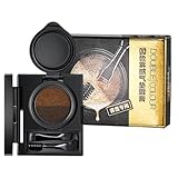 Augenbrauen-Salbe – multifunktionaler Eyeliner-Stempel | Creme für Augenbrauen und Eyeliner mit Stempel, wasserfester Augenbrauenpuder mit doppeltem Ende für Damen | Augenbrauencreme