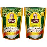 INDIA GATE Sella Basmati Rice, parboiled (aus Indien, feines Langkorn) aromatisch, Vorratspackung - 2er Pack (1 x 1 kg)