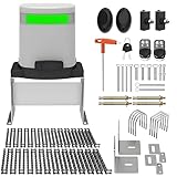 Schiebetorantrieb 280W Schiebetorantrieb Toröffner 800kg Elektrischer Schiebetür Torantrieb Geschwindigkeit 16m/min Torantrieb Schiebetor Elektrische Schaltsteuerung,für verschiedene Türkörper (A)